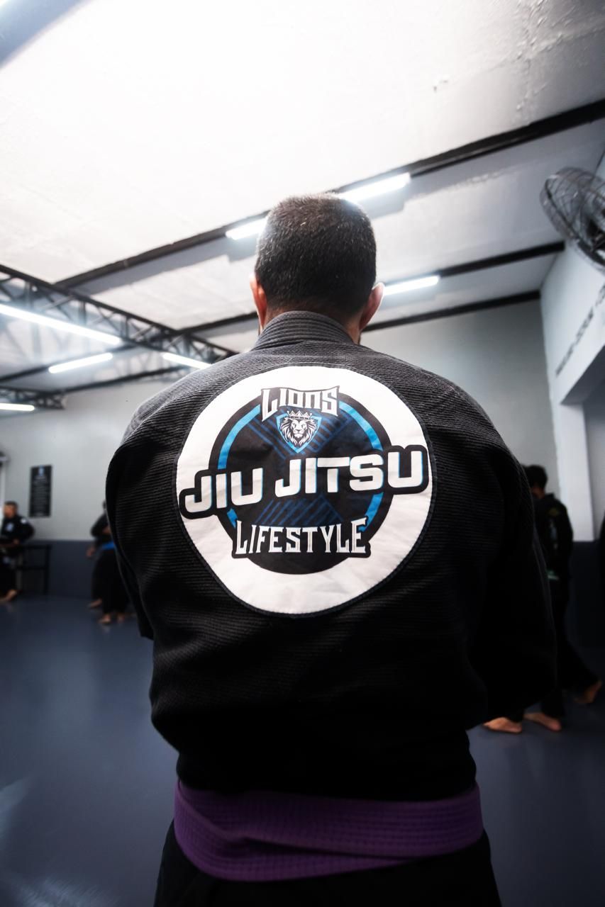 Kimono Lions com patch Jiu Jitsu Lifestyle